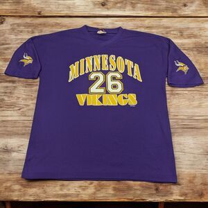 Vtg Y2K Robert Smith # 26 NFL Minnesota Vikings Purple Sport Attack Jersey *READ